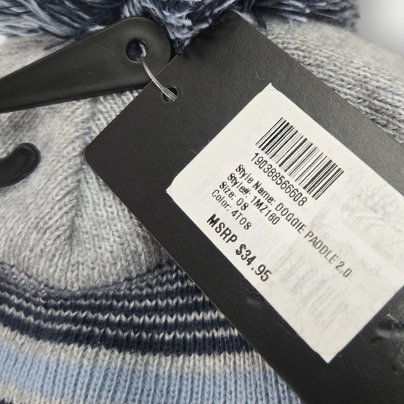 NWT TravisMathew Men's Doggie Paddle 2.0 Golf Pom Beanie $35 - Picture 5 of 5